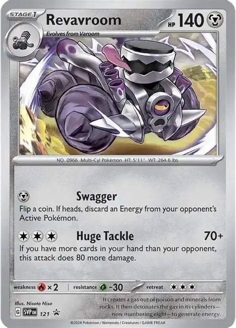 Revavroom #121 Pokemon Promo