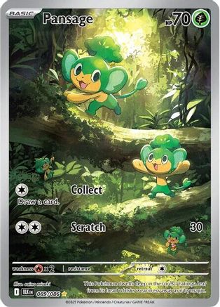 Pansage - 089/086 89 - SV Black Bolt Holofoil