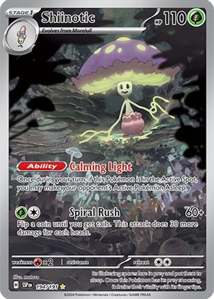 Shiinotic - 194/191 194 - SV08 Surging Sparks Holofoil