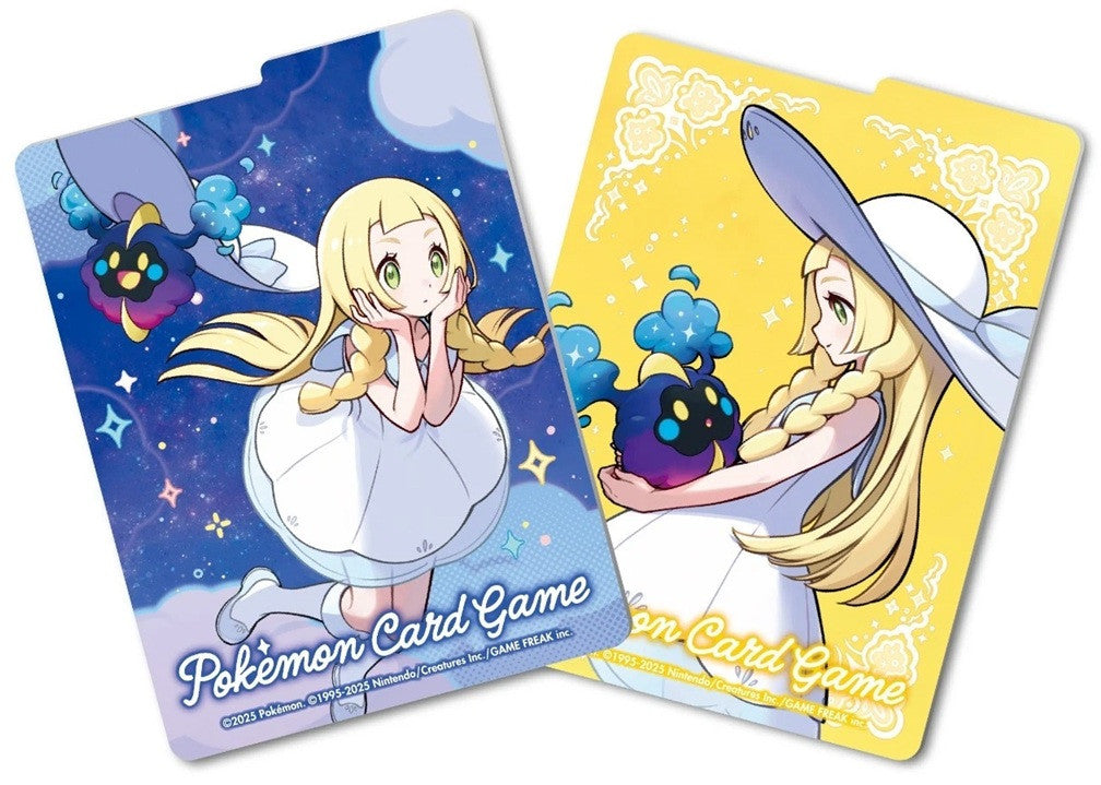 POKEMON CENTER Japan Mega Brave Lillie & Cosmog Deck Box