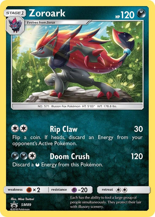 Zoroark #SM89 Pokemon Promo