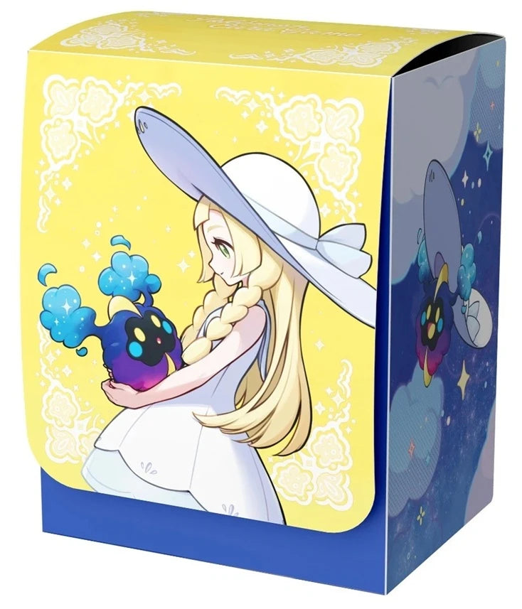 POKEMON CENTER Japan Mega Brave Lillie & Cosmog Deck Box