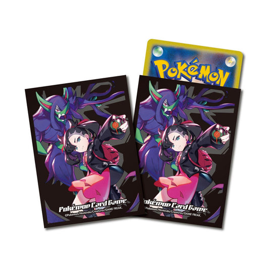 POKEMON CENTER Japan Marnie & Grimmsnarl Black Border Sleeves