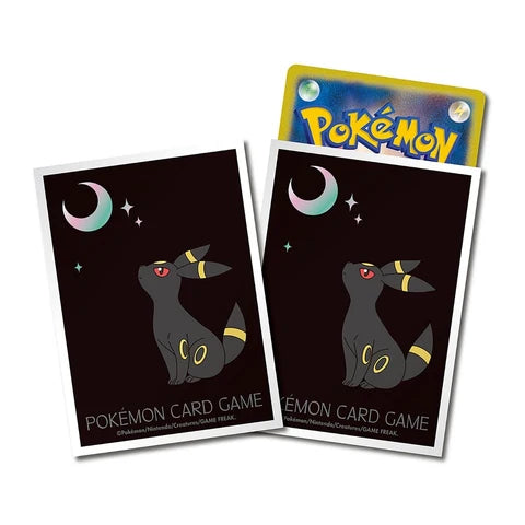 POKEMON CENTER Moonlight & Umbreon Sleeves (64 Individual Card Sleeves)