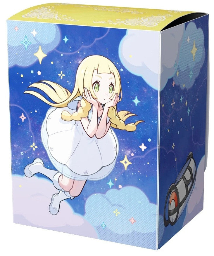 POKEMON CENTER Japan Mega Brave Lillie & Cosmog Deck Box