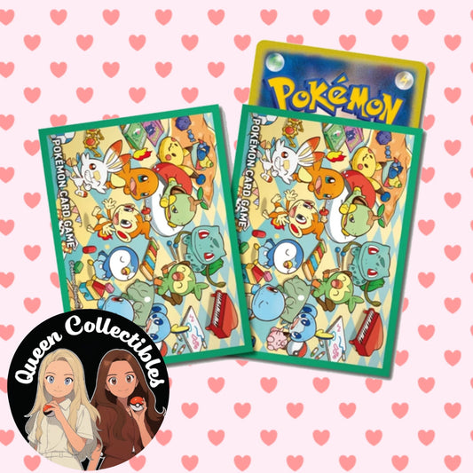 POKEMON CENTER Playroom Sleeves (64 Individual Card Sleeves)