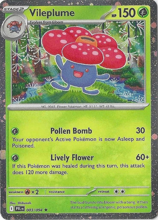 Vileplume [Cosmos Holo] #3 Pokemon Phantasmal Flames