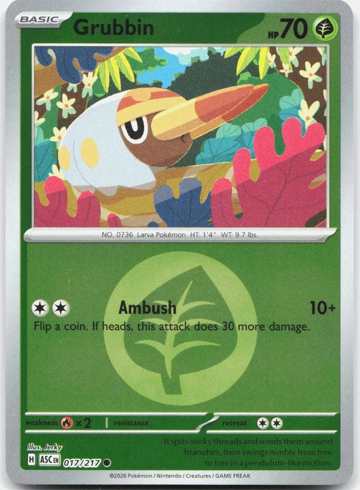 Grubbin [Energy] #17 Pokemon Ascended Heroes